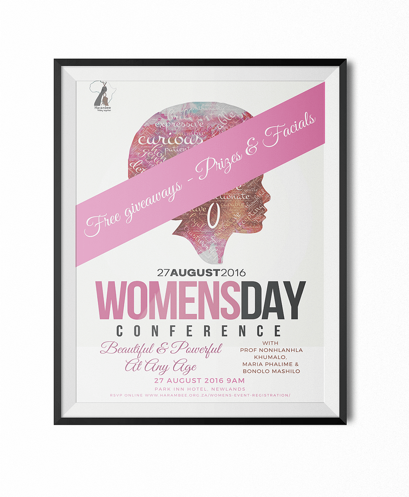 Poster for Women's Day Event